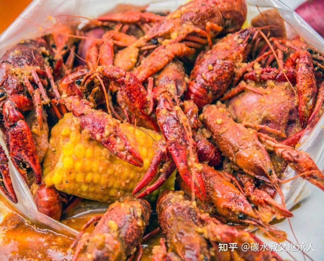 cajunfood美国人的麻辣小龙虾