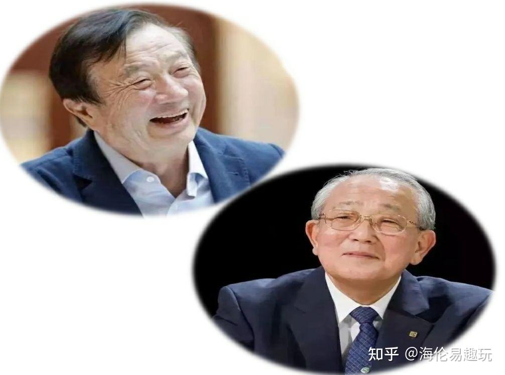 就连当代中国优秀企业家,华为创始人,总裁任正非见到稻盛和夫也说"我