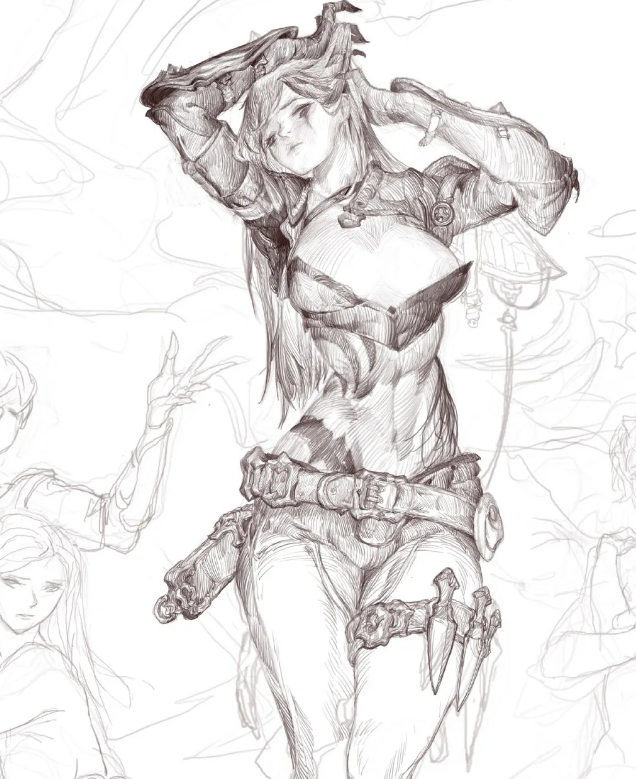 肤如凝脂国人画师桑德兰的等待的质感美学