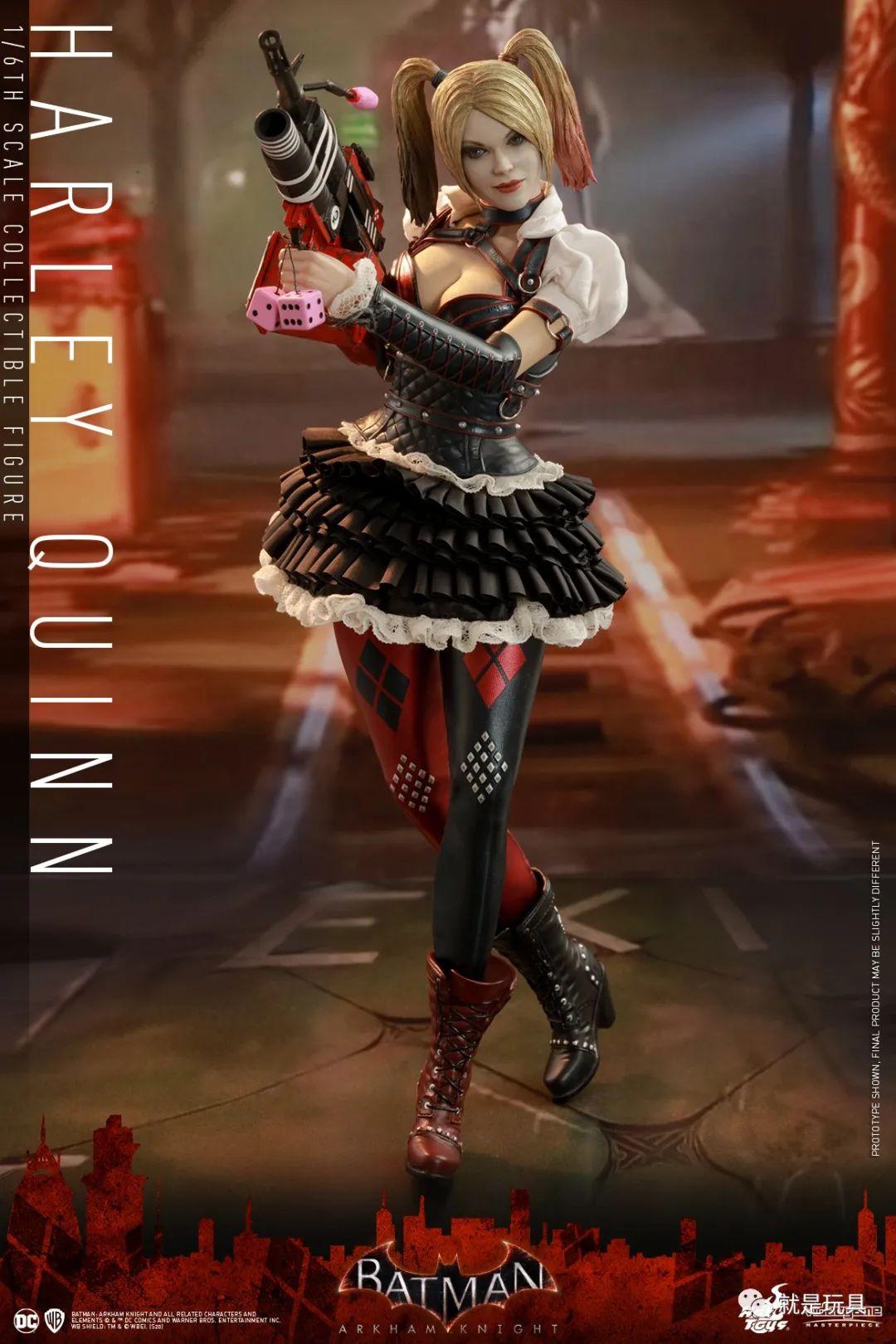 12寸阿卡姆骑士版小丑女:ht终于舍得用包胶了? - 知乎