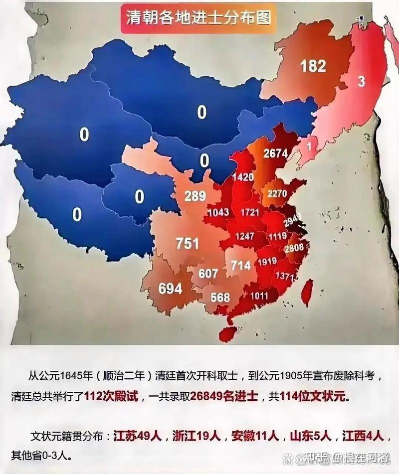 明清进士分布解析 - 知乎