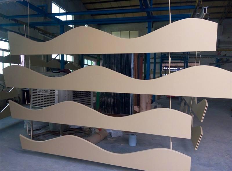 铝格栅弯圆弧免费打样铝合金型铝格栅7天快速出货外墙装饰铝格栅