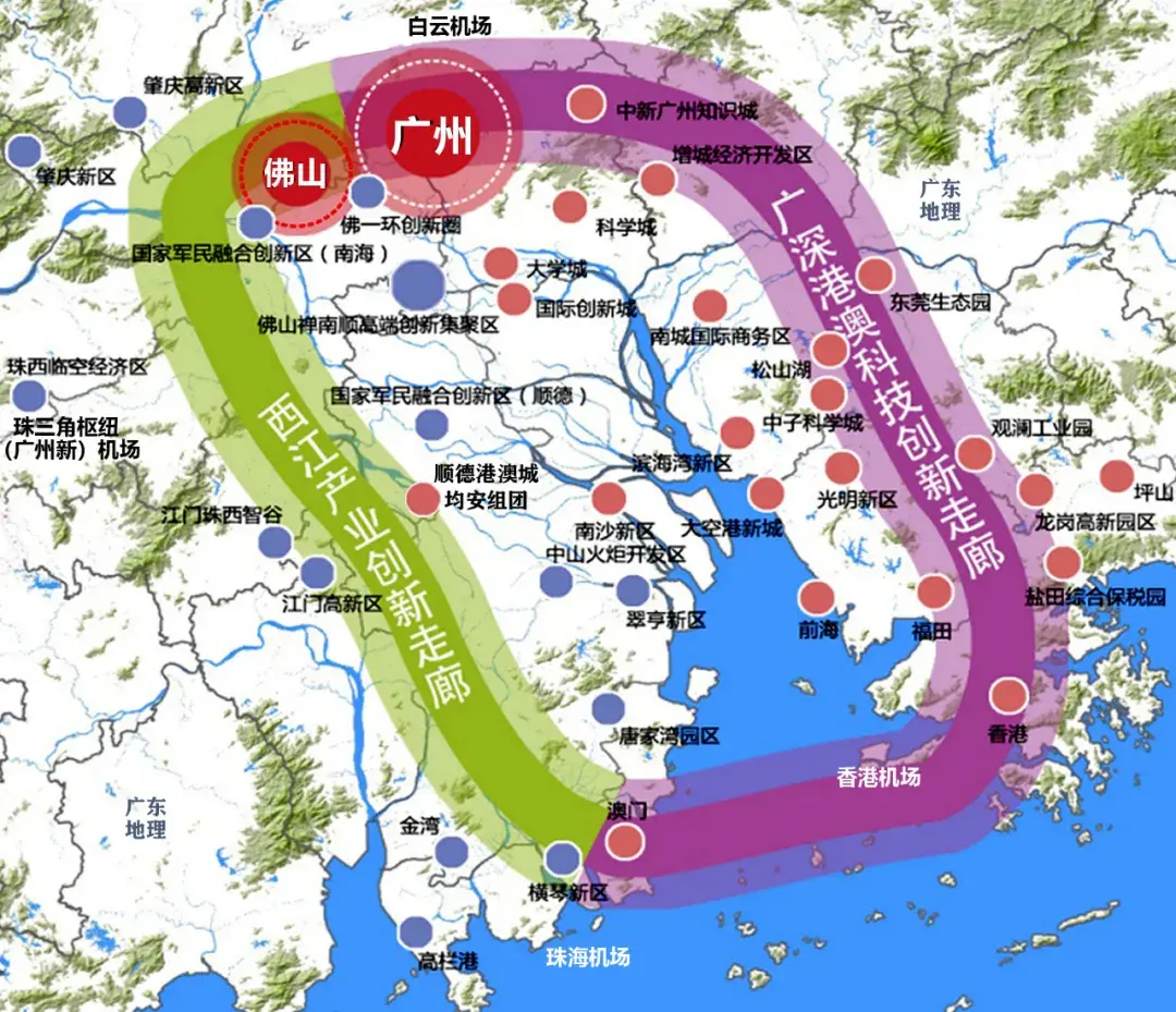 广州2035年总体规划图图片