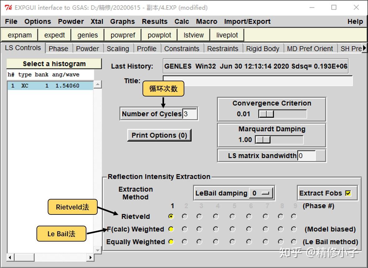 Gsa Interface Gsas软件界面介绍 - 知乎