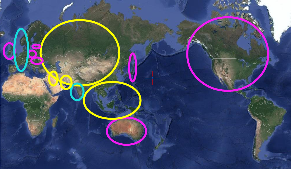中美俄战略大决战 ----- 6张图让你看懂决战结果和世界大趋势