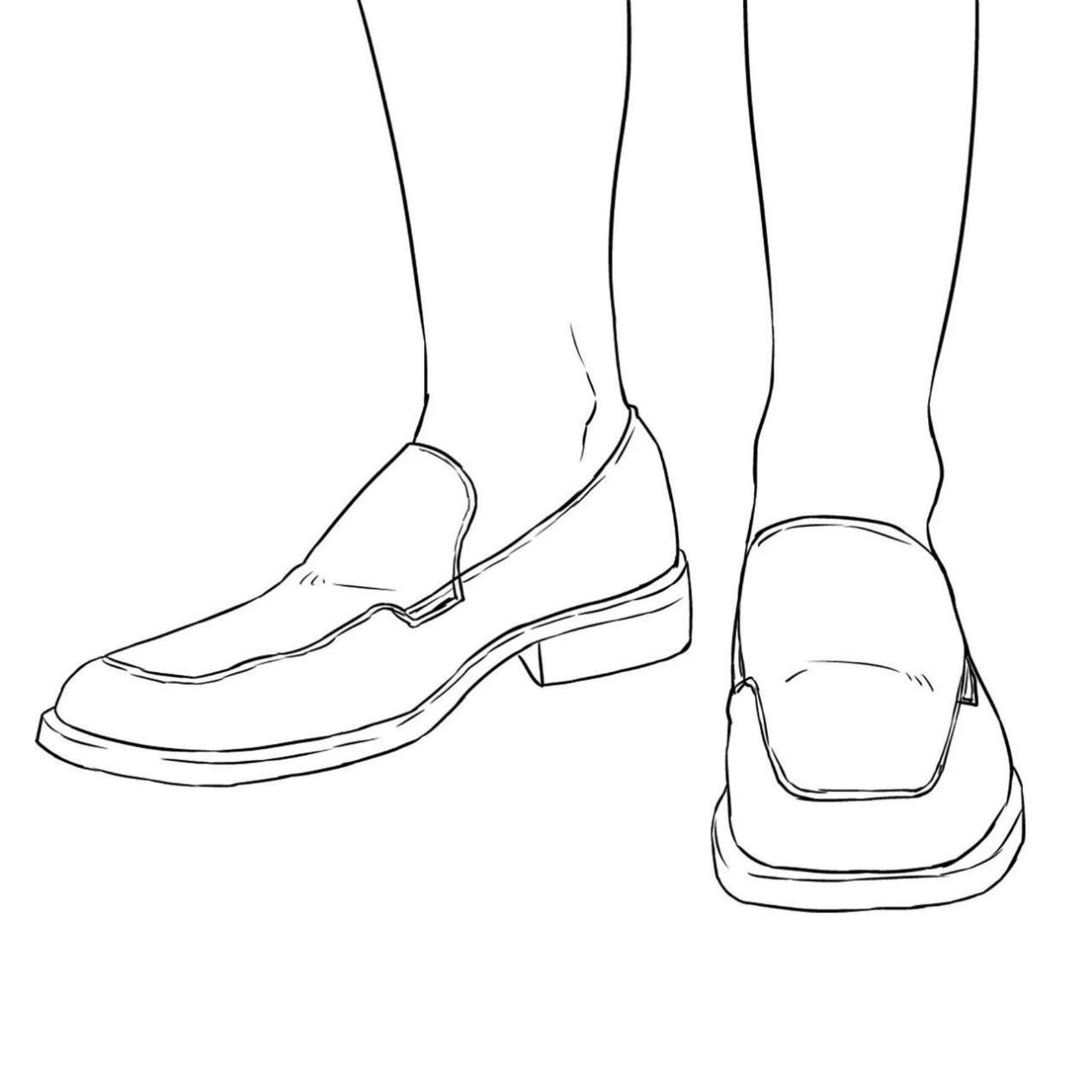今天给大家带来一套脚和鞋子的绘画素材!