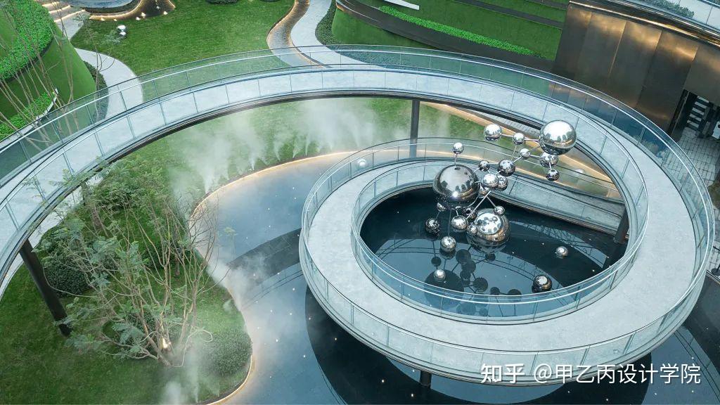 玩转设计元素螺旋式景观安排上