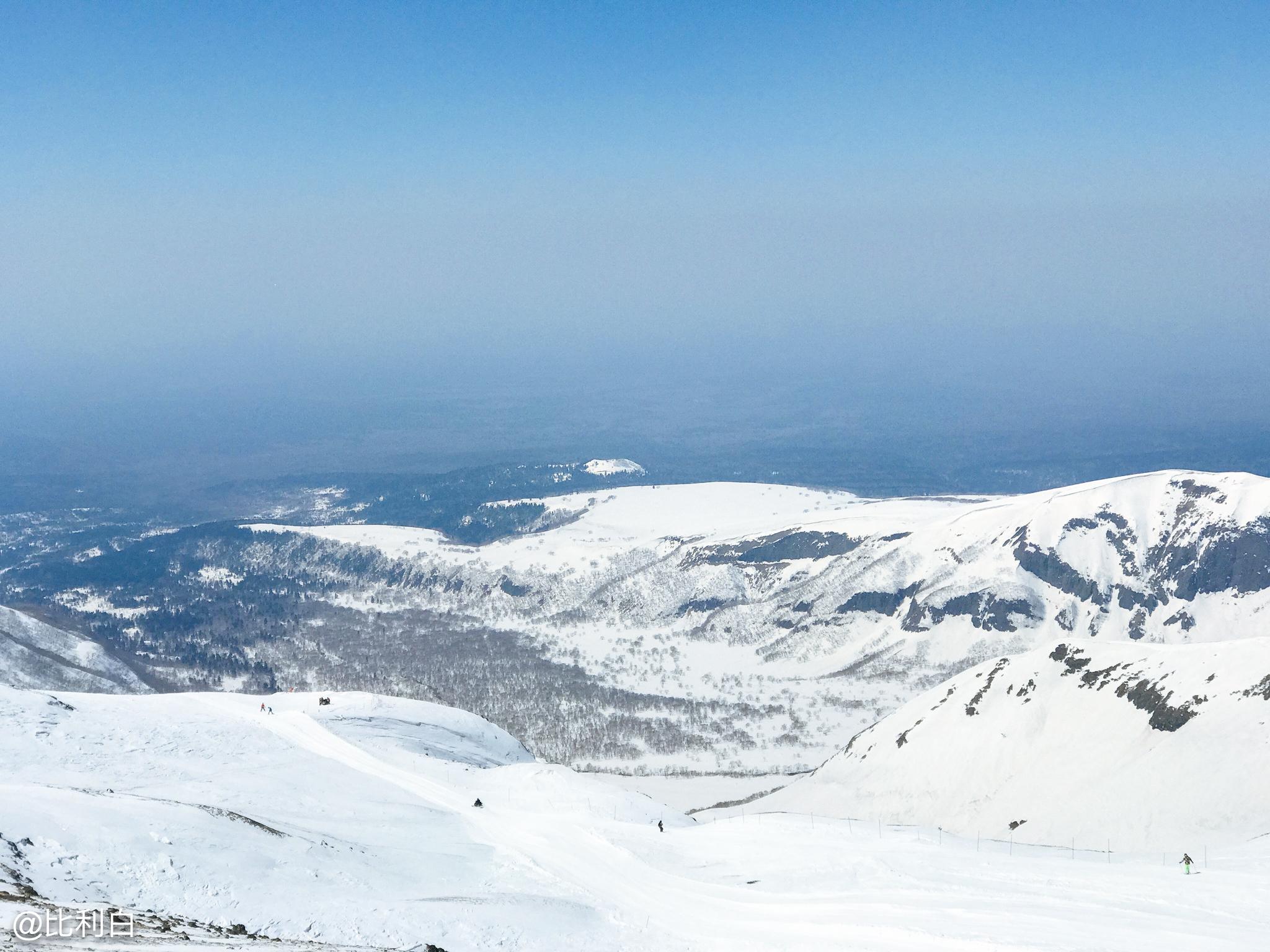 长白山西坡滑雪场图片