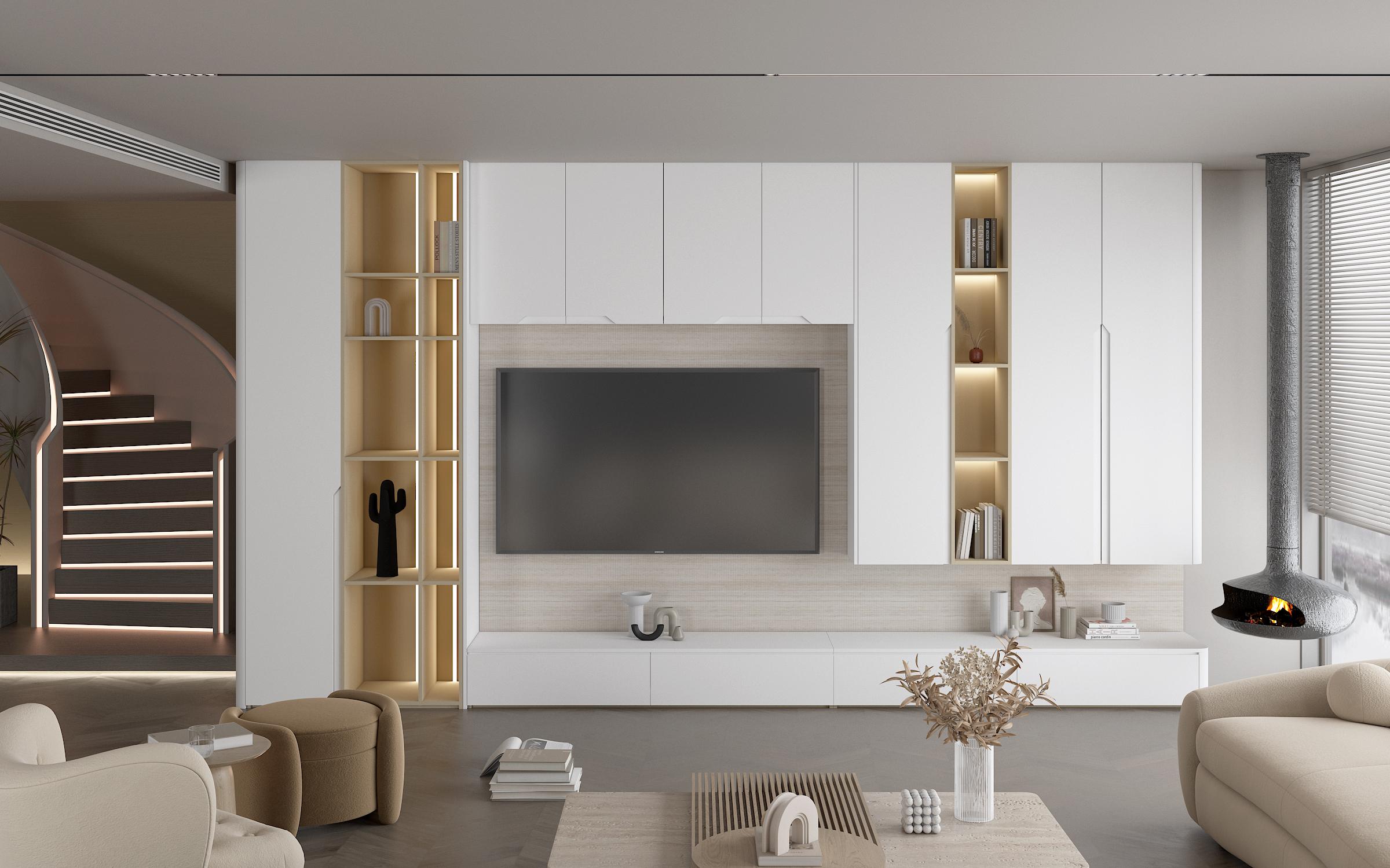 客厅c位神器!电视柜挑选指南,照着抄作业准没错