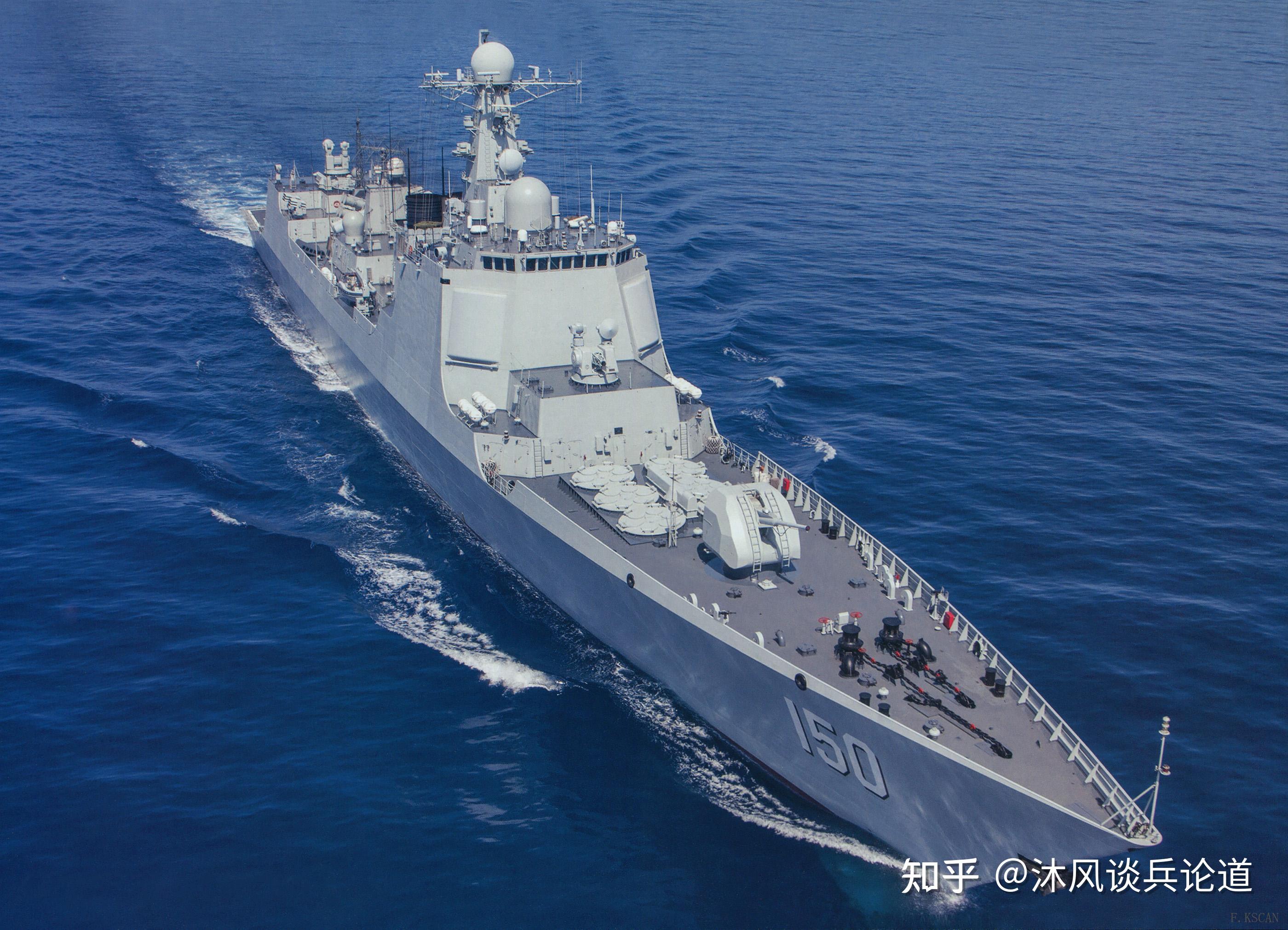 中國海軍二十五年變化1996年與2021年中國驅逐艦現狀和作戰對比