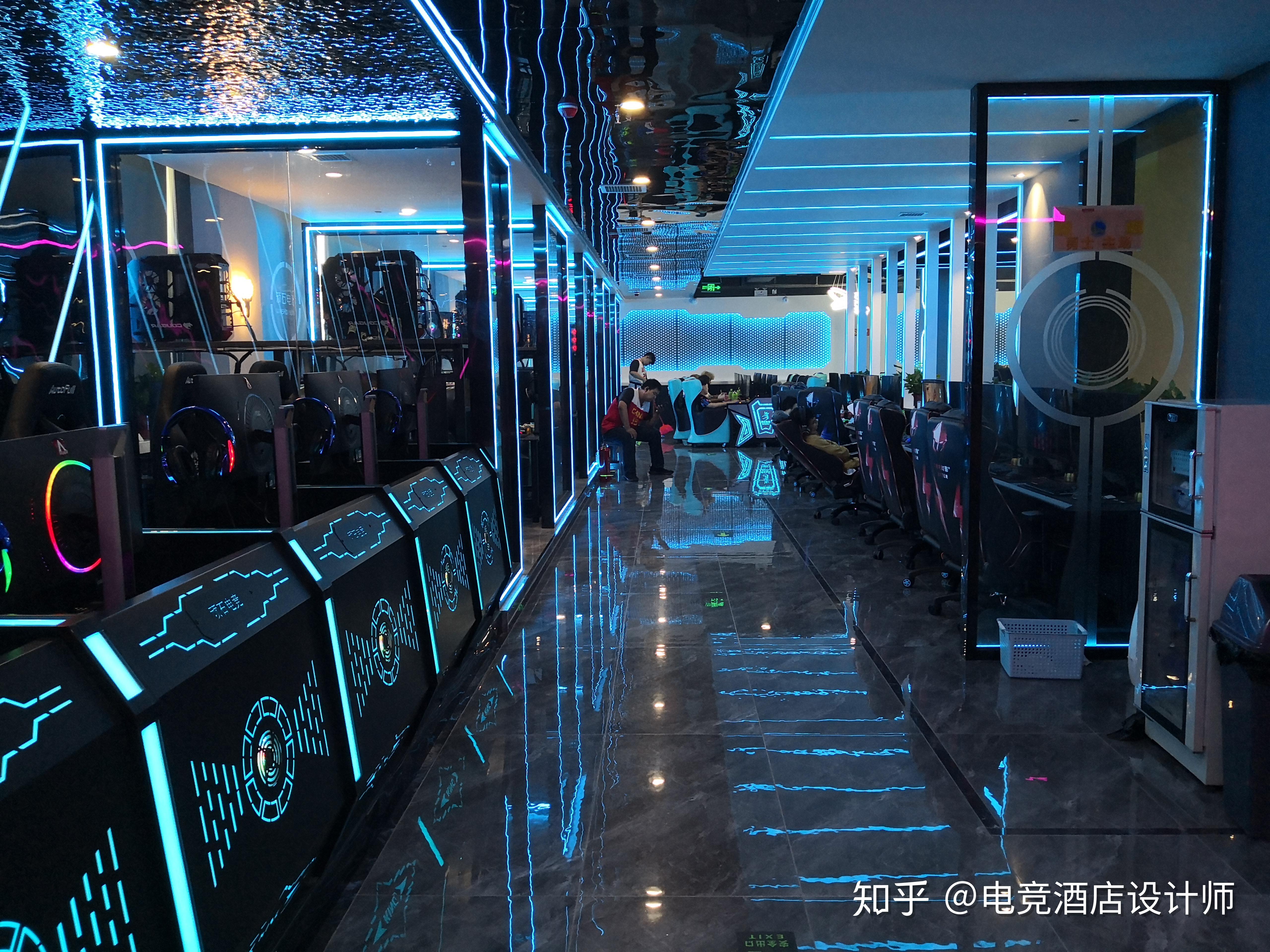 如何打造网红电竞馆篮球元素主题设计郑州顽石电竞馆