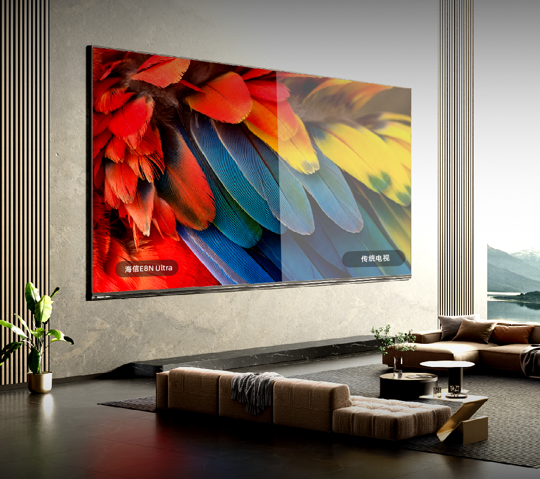 海信电视e8n ultra简评,e8系列,终于来了!