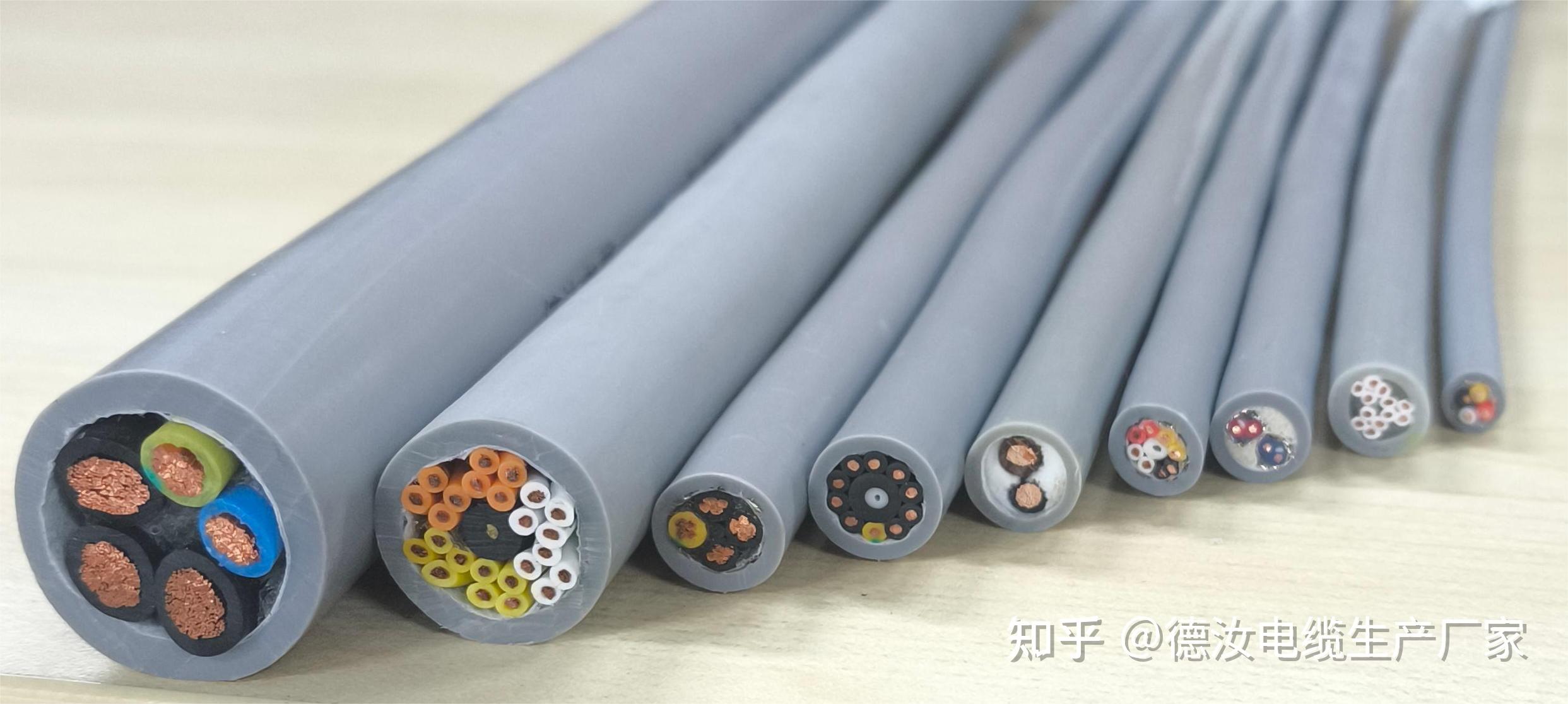 新一代高柔性的控制和连接电缆(拖链电缆)介绍