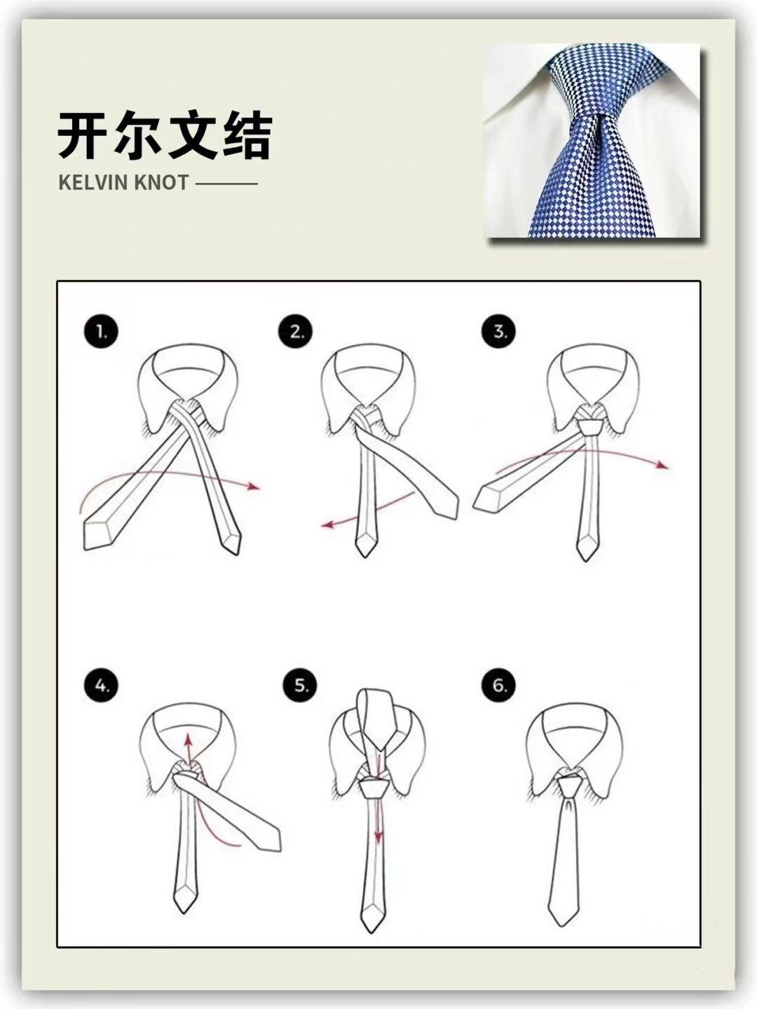 成都西服定制一看就会的领带八种打法78