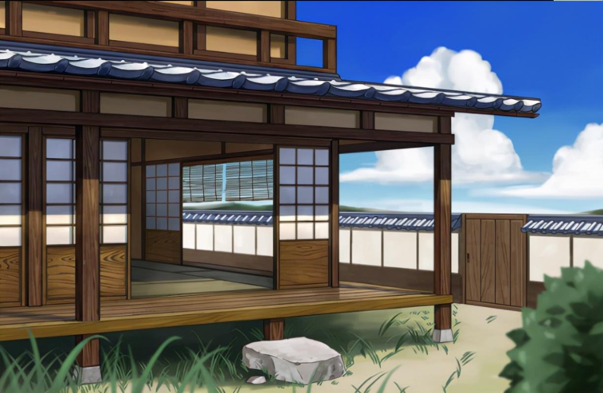 日系传统房子怎么画?教你日本老宅子画法教程!