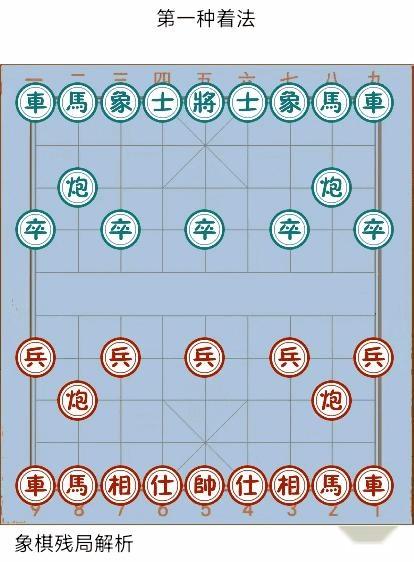 象棋布局 恐怖图片