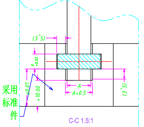 模具设计:关于斜顶,设计师必须要懂的设计标准,你都了解吗的图21