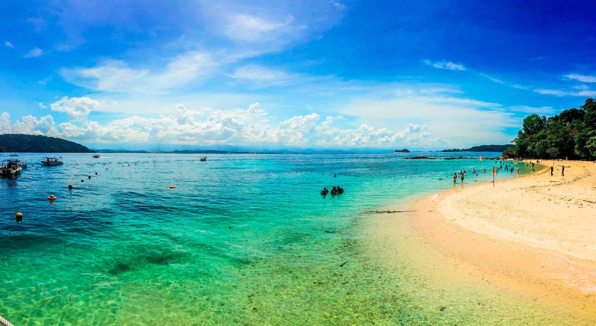 马来西亚沙巴美人鱼岛度假村浮潜攻略 | 丝绸@曼塔那尼
