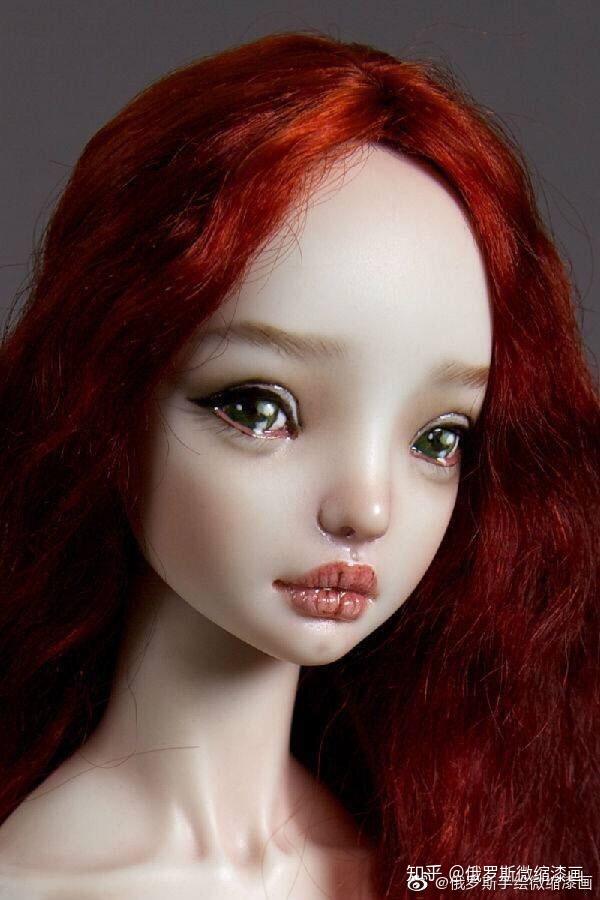 娃娃细密画珠宝艺术碰撞手工娃艺术