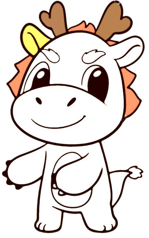 十二生肖及其简笔画之 辰龙 04 - 知乎