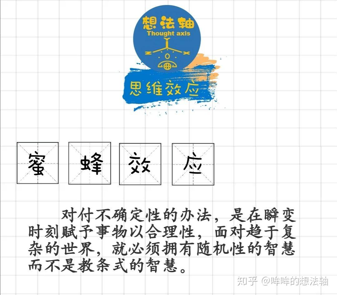 蜜蜂效应面对复杂问题的随机性智慧