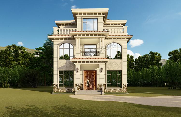 江西省南昌市进贤县三层欧式风格别墅设计方案
