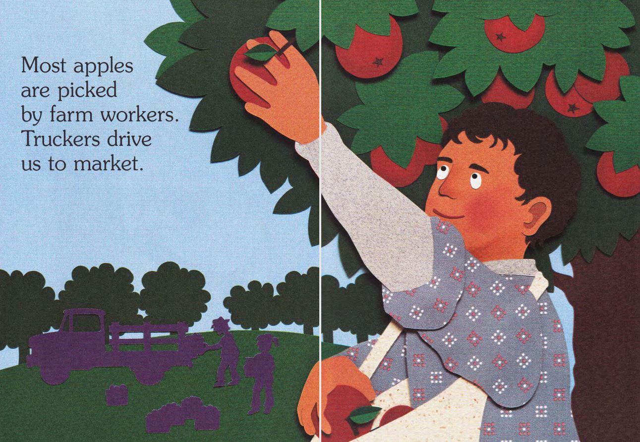 【英文绘本】i am an apple