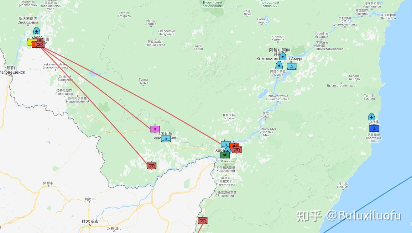 俄军兵力部署图图片