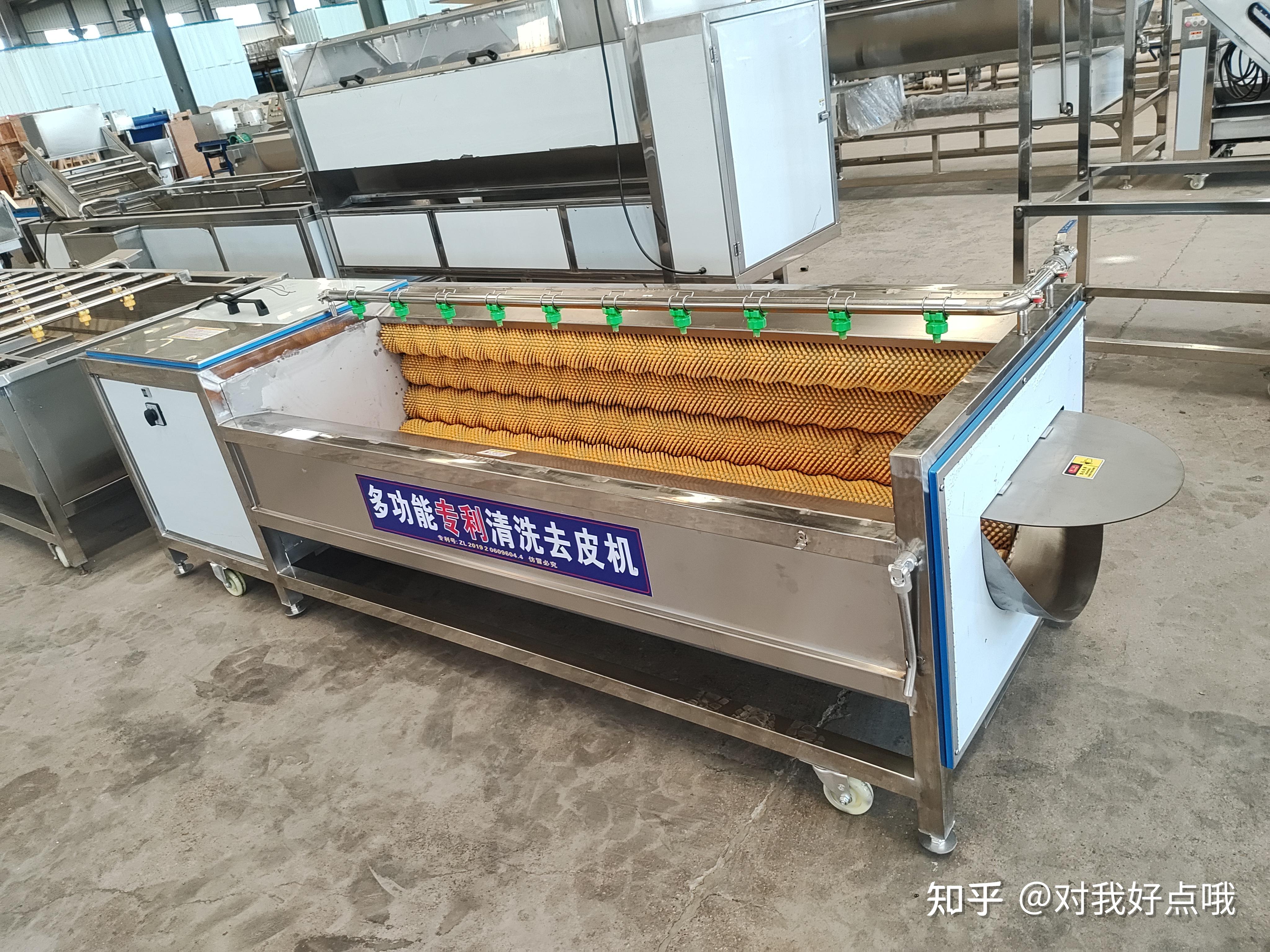 毛辊清洗机毛刷去皮清洗机是做什么用的