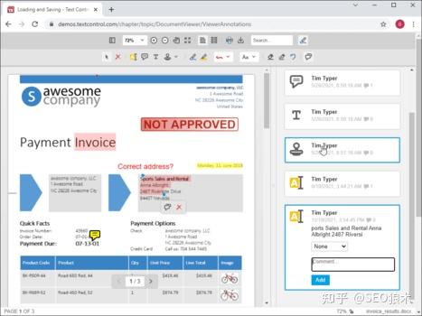 TX Text Control .NET Server for ASP.NET使用 - 知乎