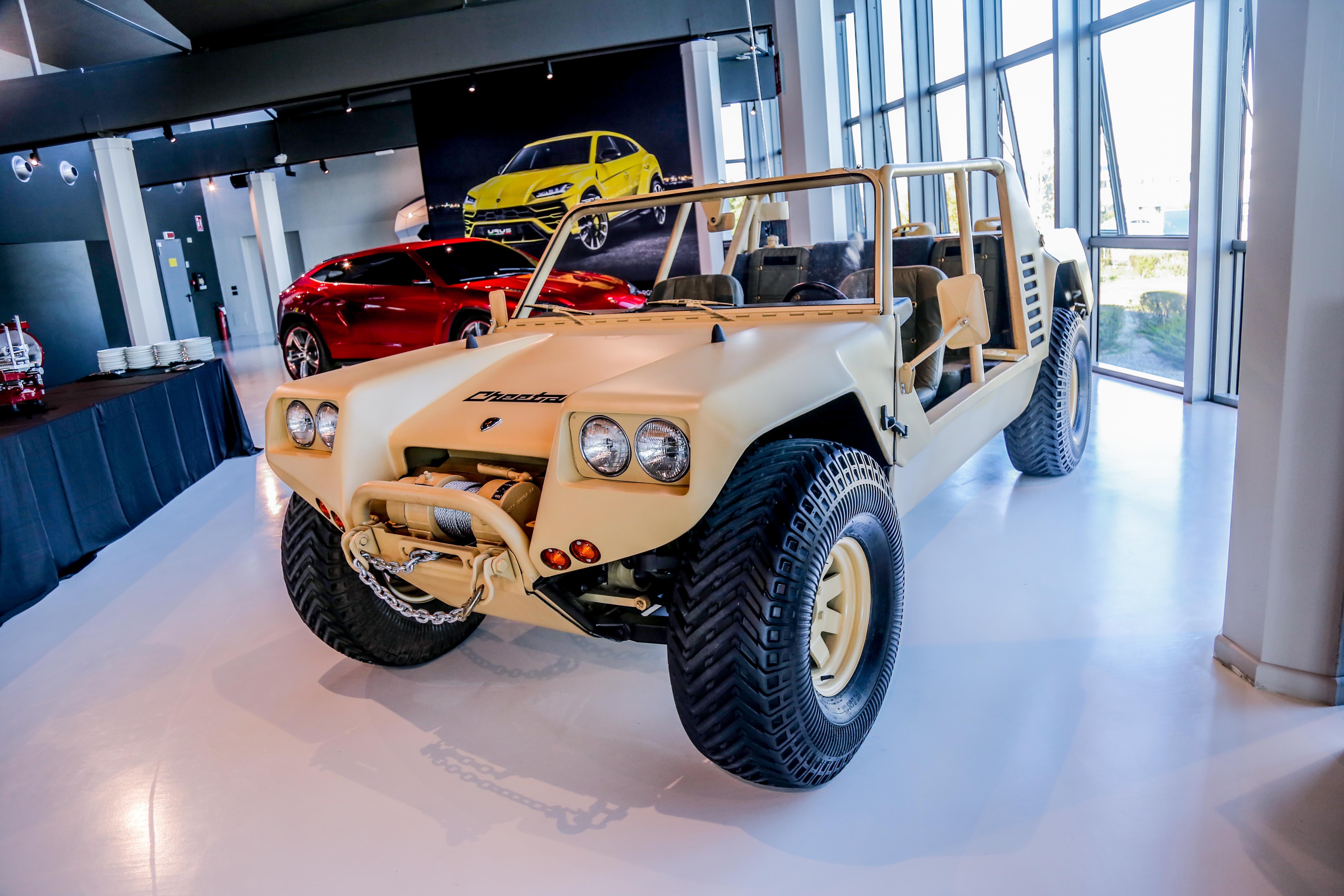 历史上的cheetah,唯一的原型车在美国销毁了cheetah就是前面说的和