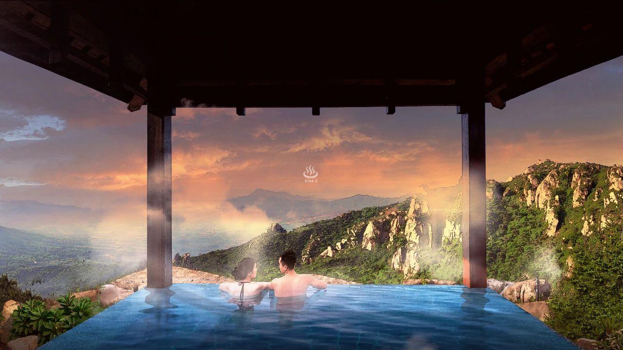 设计案例山海之约山东日照五莲山温泉项目