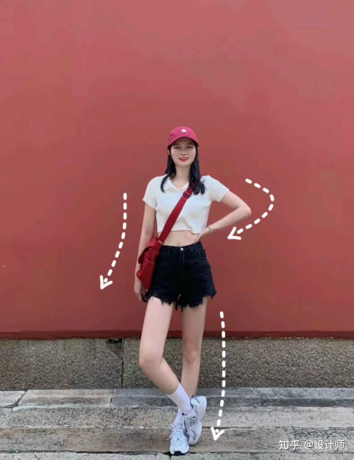 万能全身拍照姿势,显瘦显高显腿长,帮你实现走哪拍哪 - 知乎
