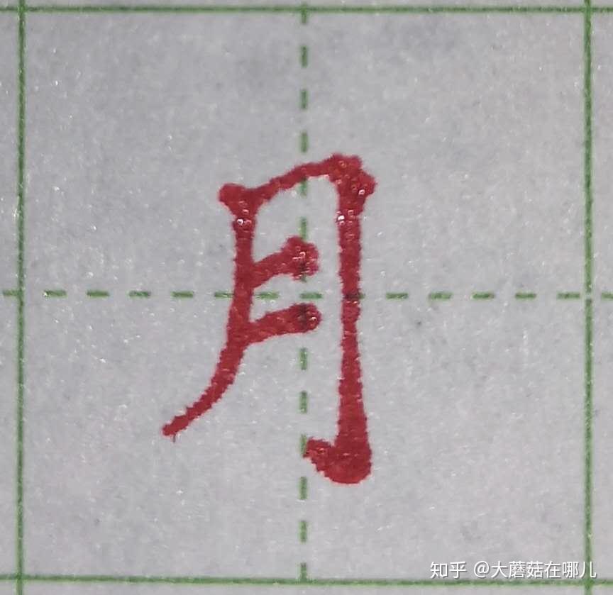 硬笔笔画练习之撇画 - 知乎