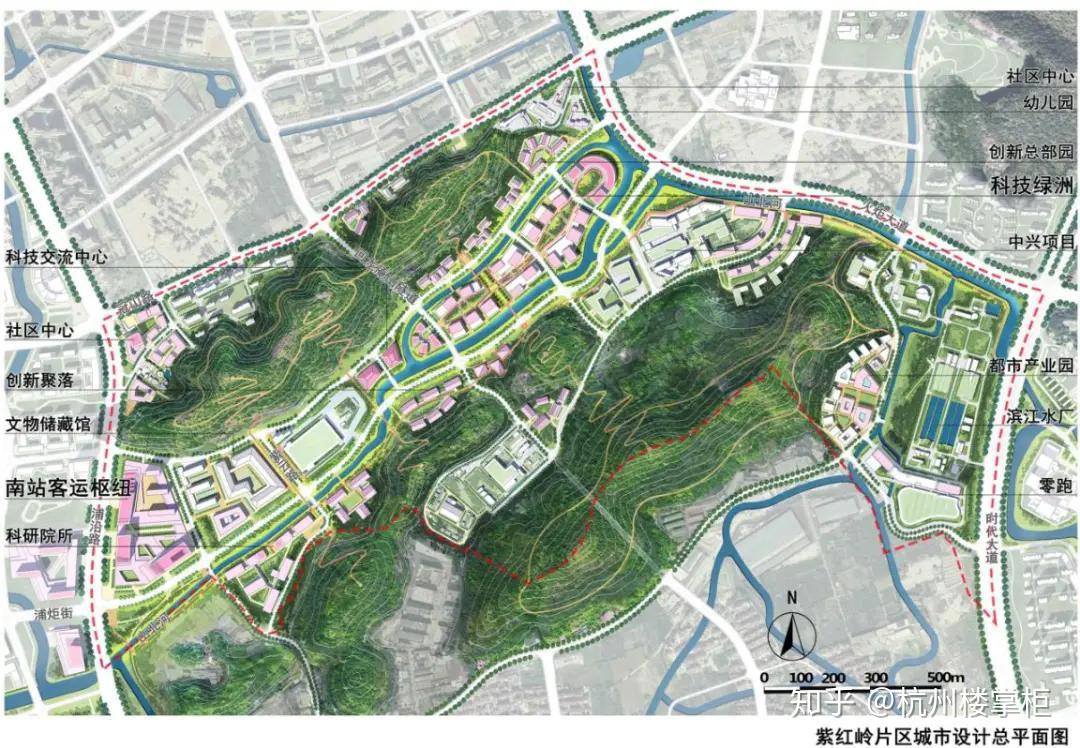 杭州市滨江区分区总体城市设计公示国际滨又要搞事情了