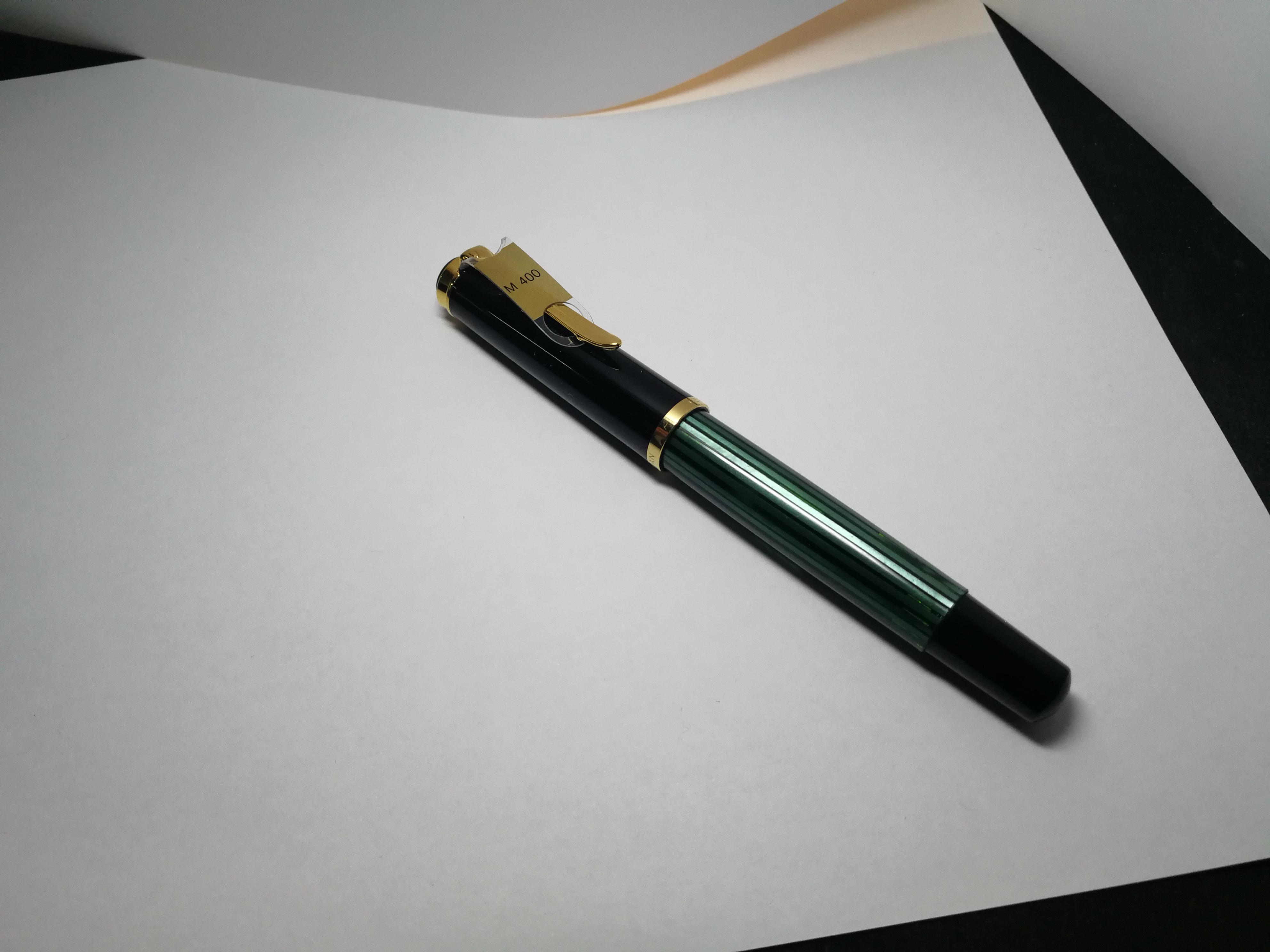 pelikan百利金m400绿条单胡hm尖简评