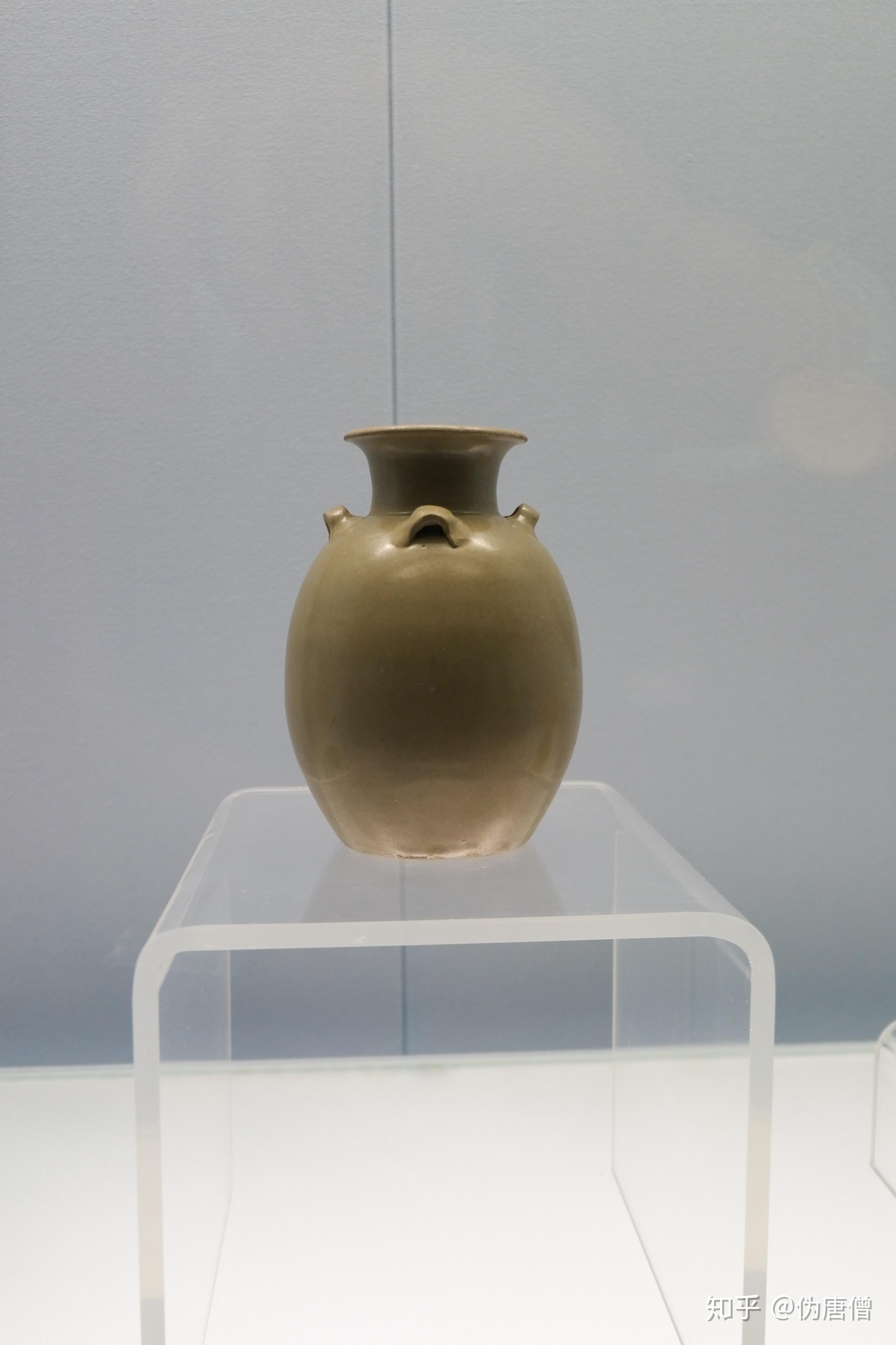 博物馆里的瓷器史10唐越窑青瓷执壶故宫博物院藏