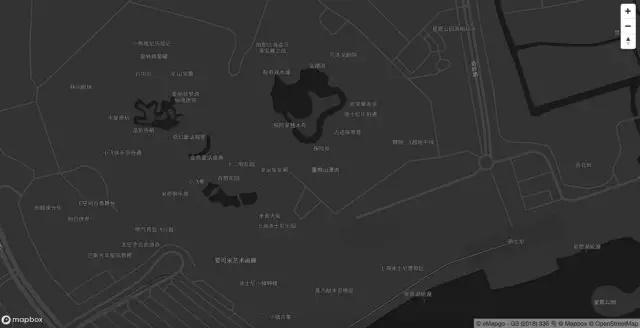 mapboxcn上線街道暗黑淺色3個新地圖樣式