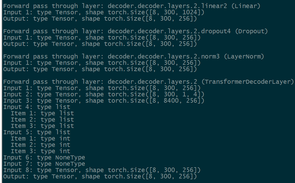  pytorch forward layer layer 