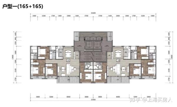 浦东内中环!13号线北蔡全新盘【大华锦宸府】主力户型140-169㎡洋房!最新户型图+效果图发布! - 知乎