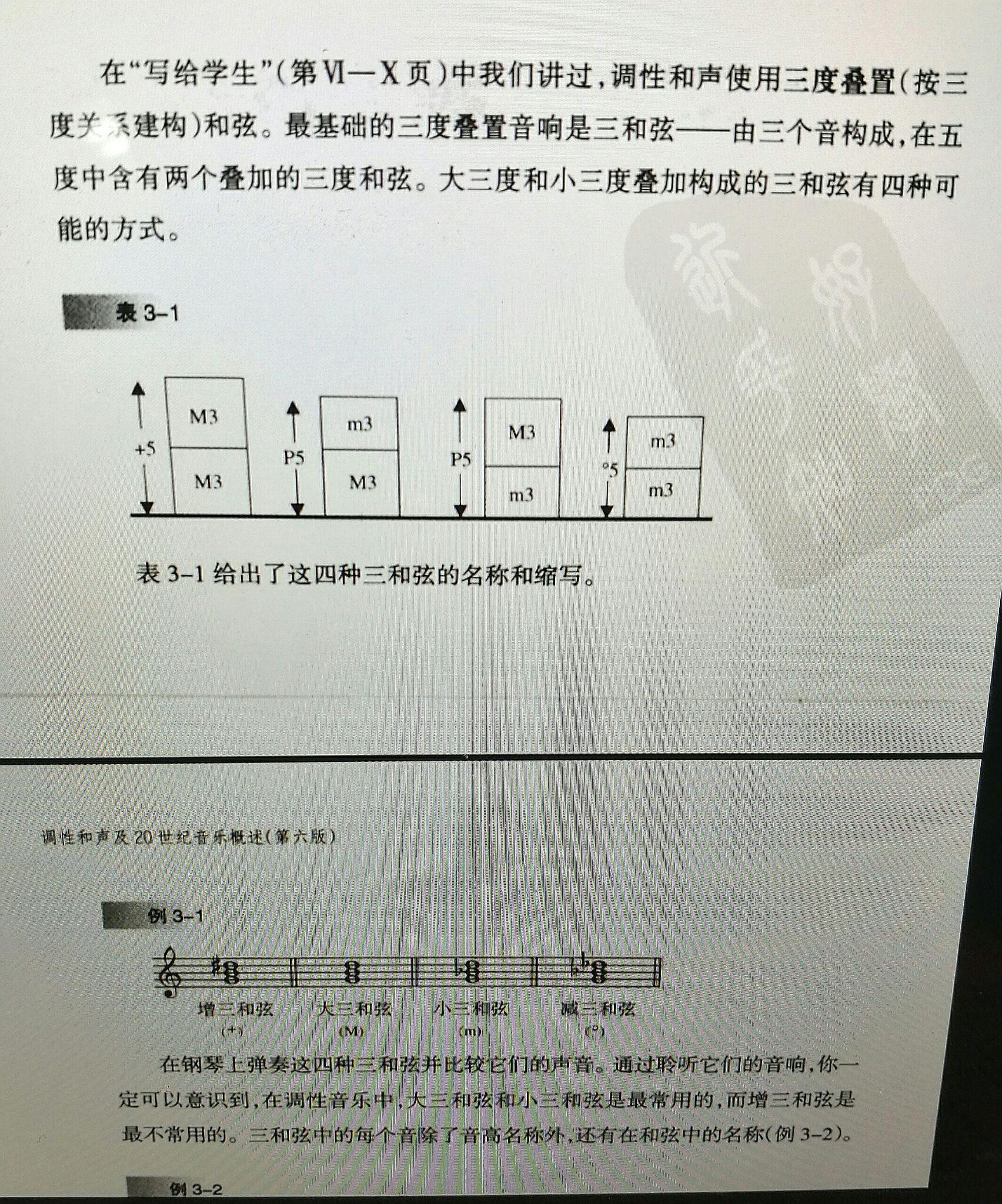 吉他B和弦为什么不是小三度?