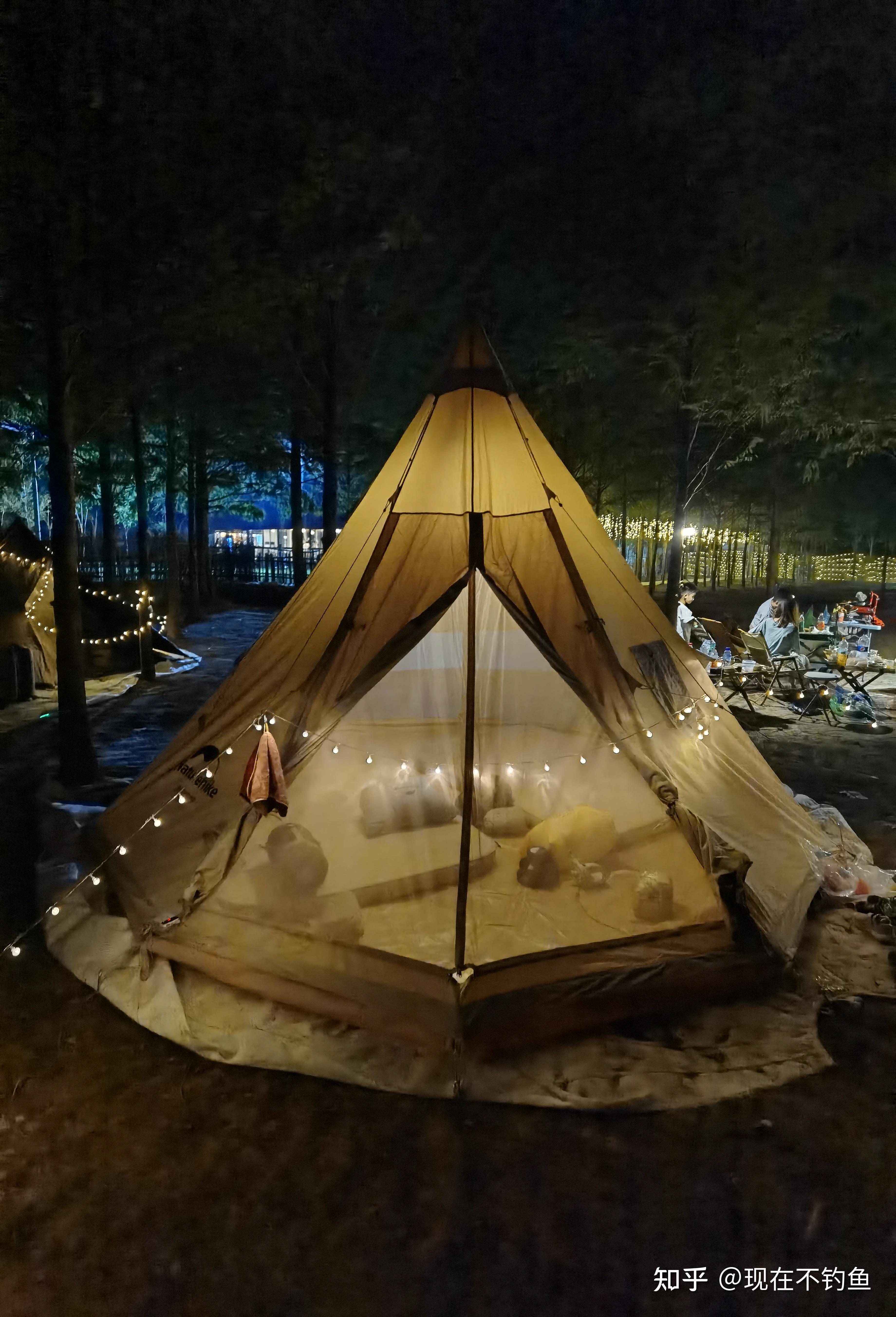 第二次搭帐篷明显快多了,超大!