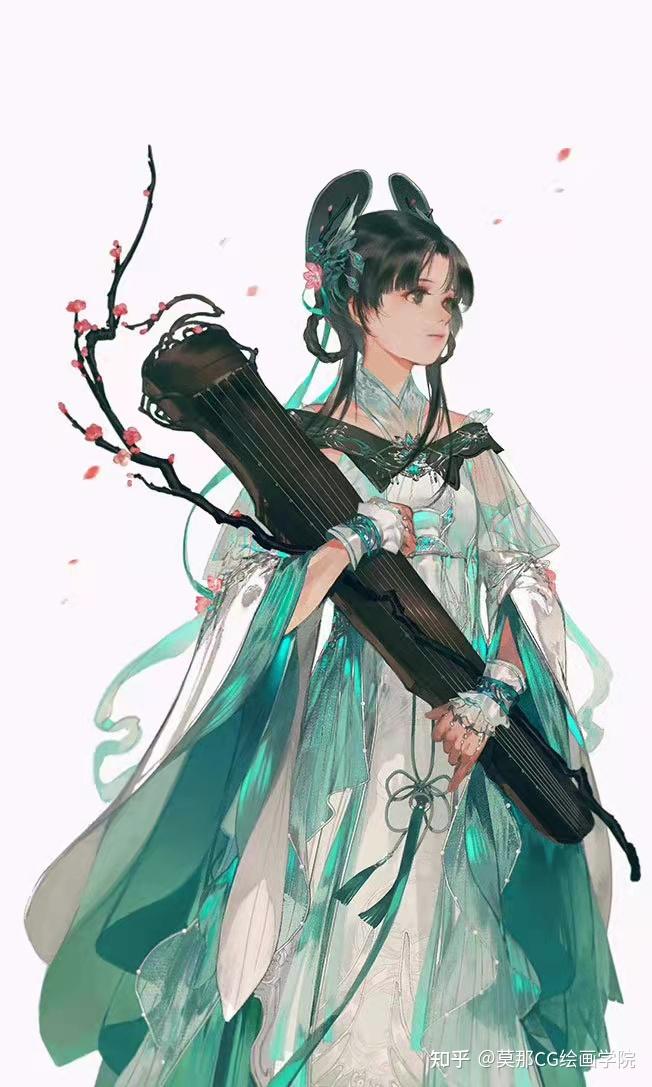 [莫那cg绘画学院插画欣赏]插画师伊吹鸡腿子太太的插画作品 - 知乎