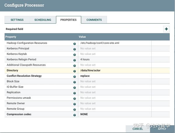  HADOOP Apache Nifi ETL Postgresql Hive 