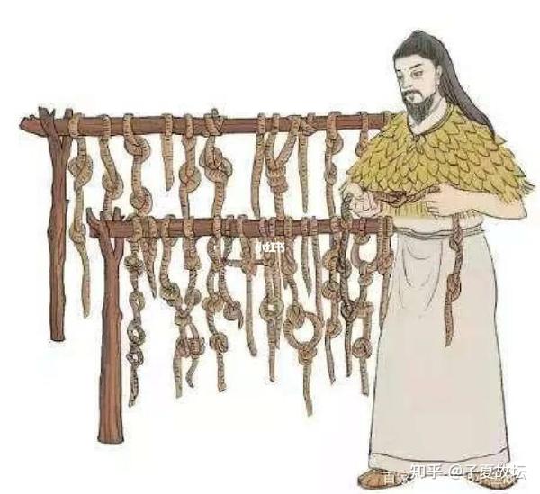 古人结绳记事到底是怎么回事? - 知乎