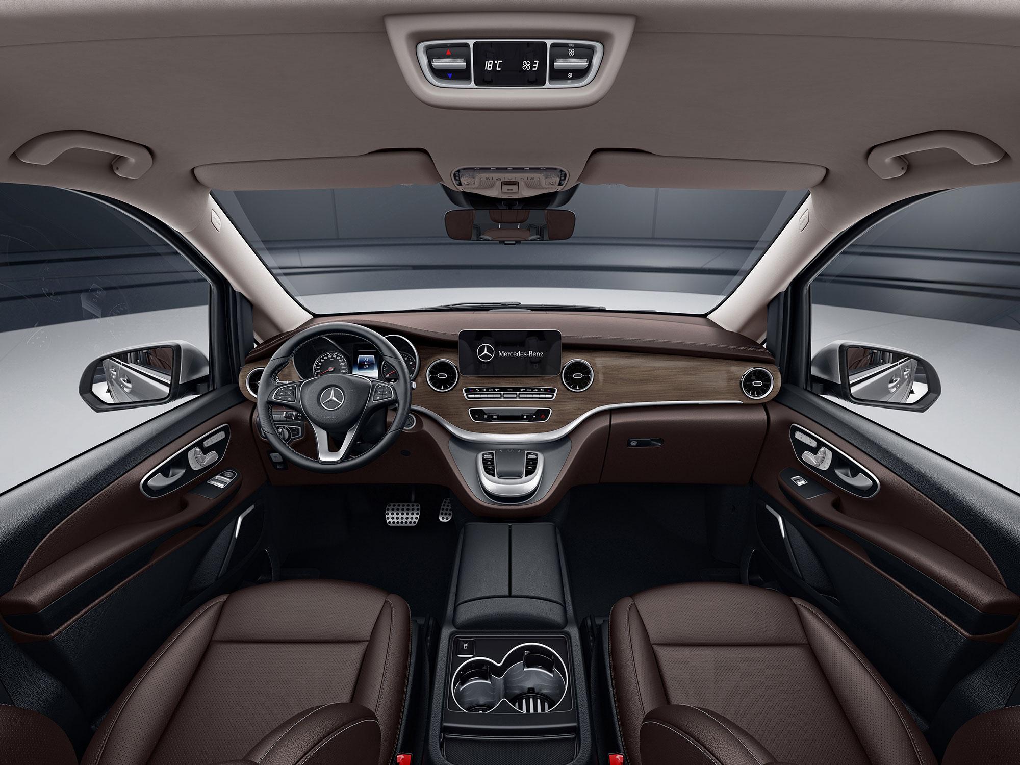 豪华升级4788万元起售2021款梅赛德斯奔驰v级mpv正式上市