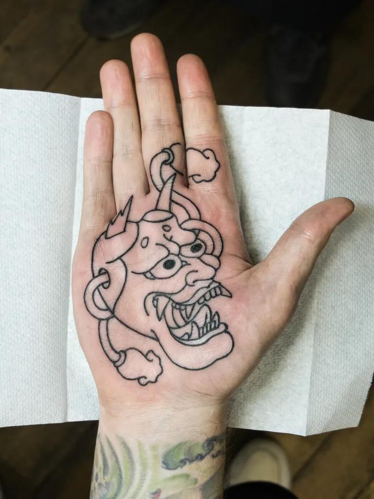 纹身idea丨你的掌心有魔法