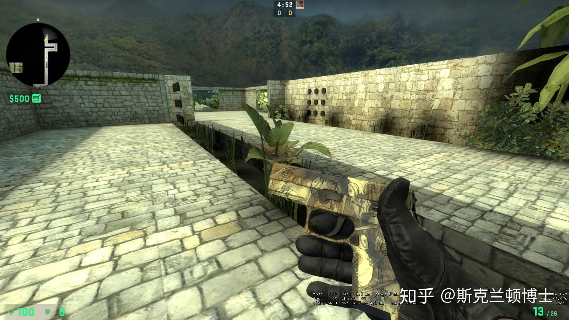 csgo丨剩500买一烟一闪它不香吗p250平民皮肤推荐1