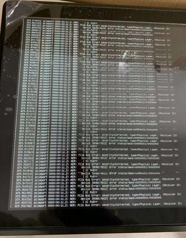 19 ubuntu18 04 20 04 pcie bus error 
