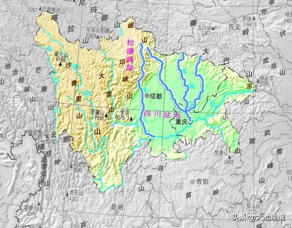 四川”，到底是哪4个川？ - 知乎